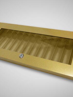 Metallic Chip Tray 600 with lockable cover