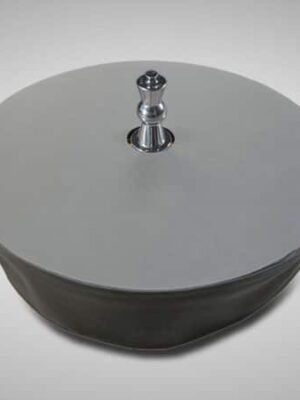 Leatherette wheel cover
