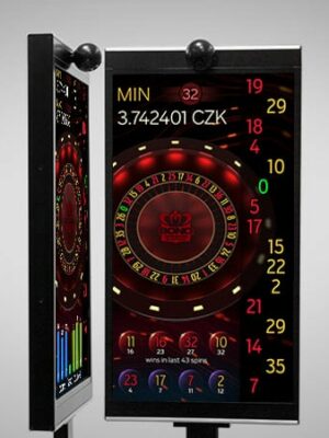 Winning number display RealSim