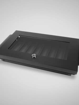 Metallic Chip Tray 400 with lockable cover