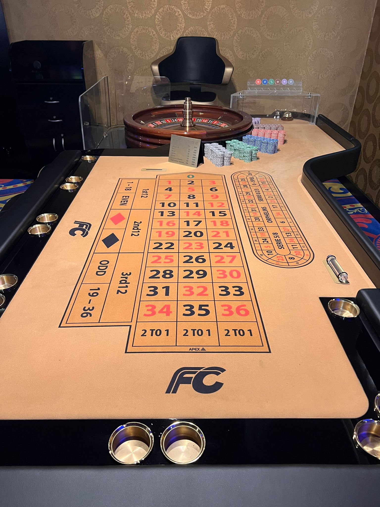 American Roulette – Apex Live Gaming